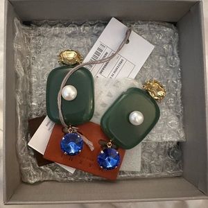 NIB MARNI CLIP ON EARRINGS